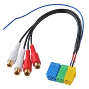 Купить Разъёмы для автомагнитол ISO разъём Mini-RCA (ISO-3) в Череповце