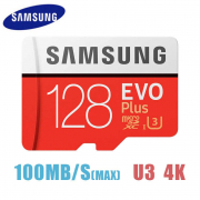 Купить Карты памяти Карта MicroSD 128Gb Samsung 100Mb/s в Череповце